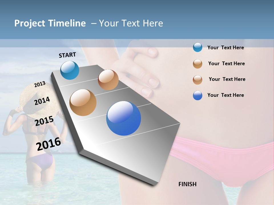 Water Healthy Idyllic PowerPoint Template