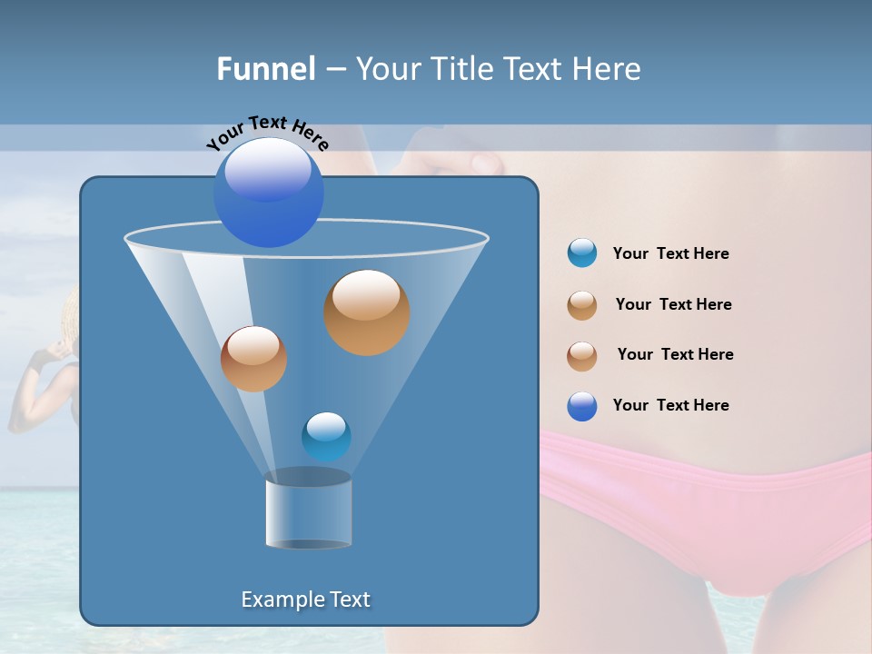 Water Healthy Idyllic PowerPoint Template