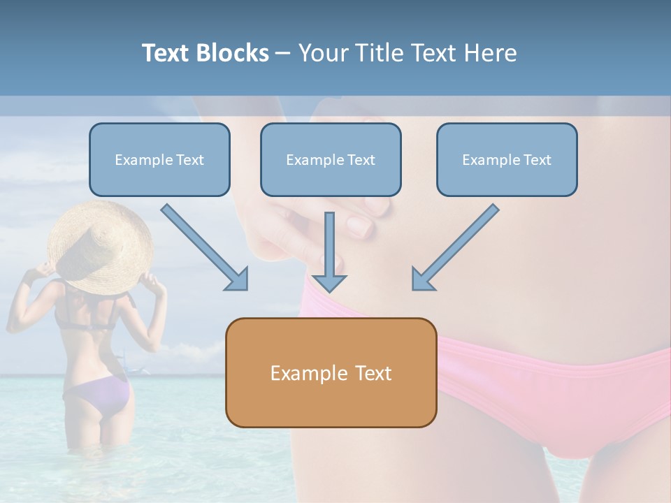 Water Healthy Idyllic PowerPoint Template