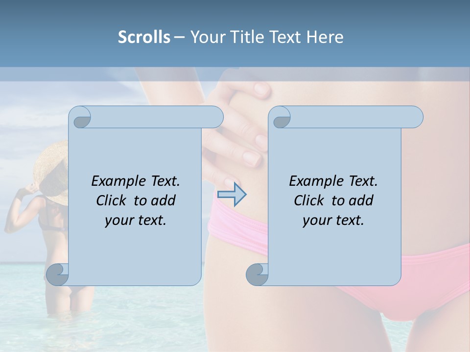 Water Healthy Idyllic PowerPoint Template