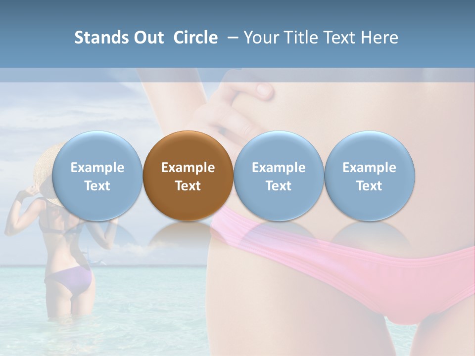 Water Healthy Idyllic PowerPoint Template
