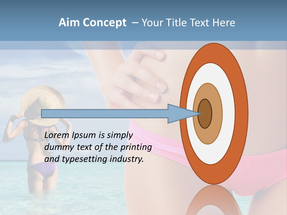 Water Healthy Idyllic PowerPoint Template