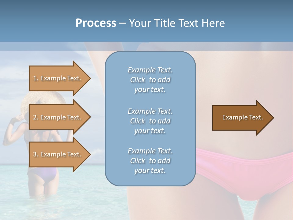Water Healthy Idyllic PowerPoint Template