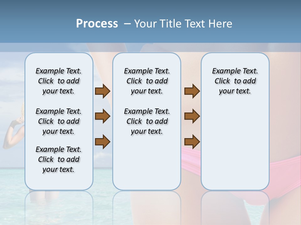 Water Healthy Idyllic PowerPoint Template