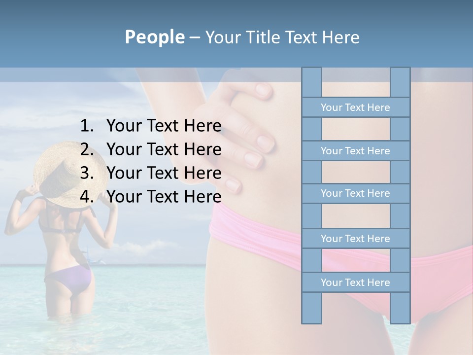 Water Healthy Idyllic PowerPoint Template