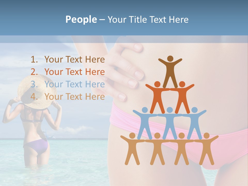 Water Healthy Idyllic PowerPoint Template