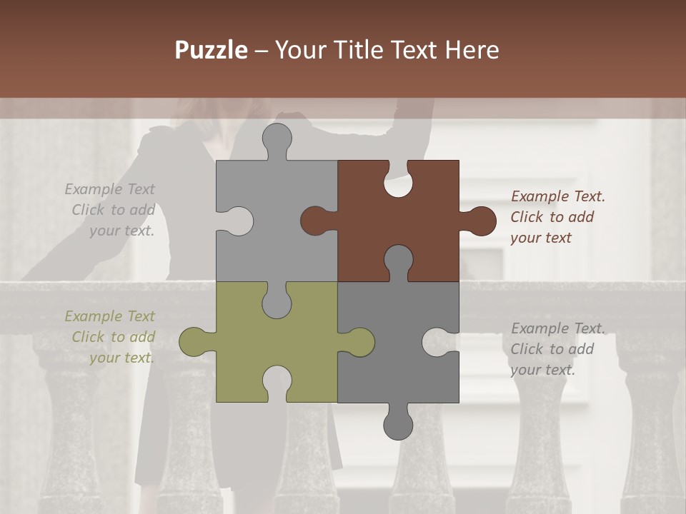 Autumn Urban Day PowerPoint Template