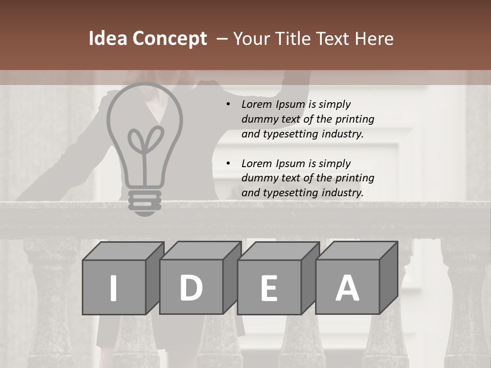 Autumn Urban Day PowerPoint Template