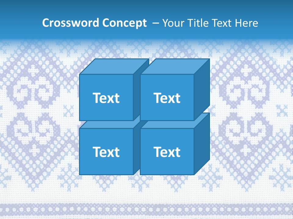 Traditional Conceptual Lappet PowerPoint Template