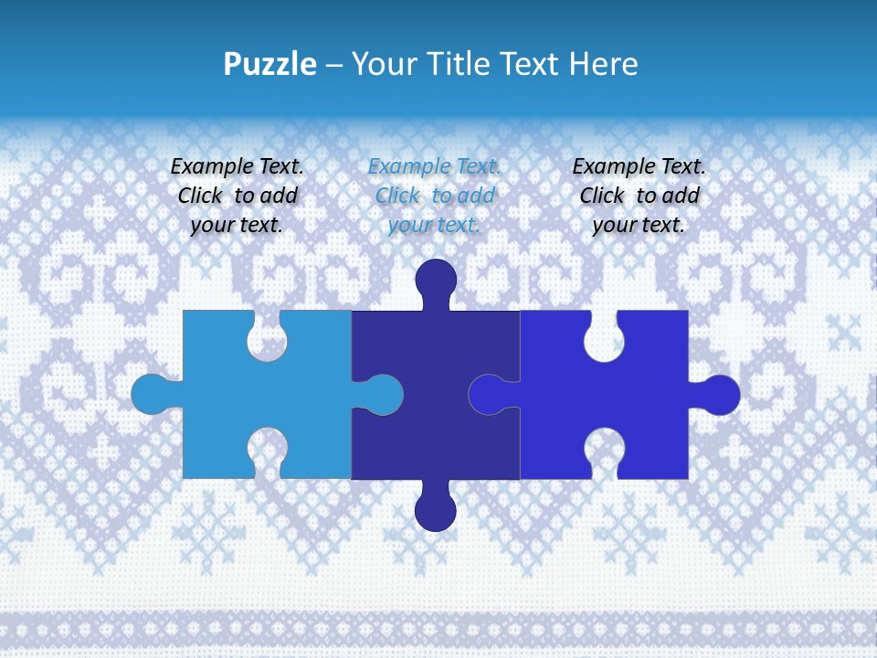 Traditional Conceptual Lappet PowerPoint Template