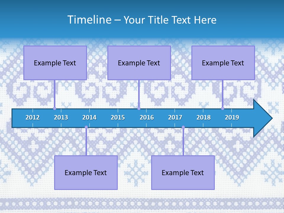Traditional Conceptual Lappet PowerPoint Template