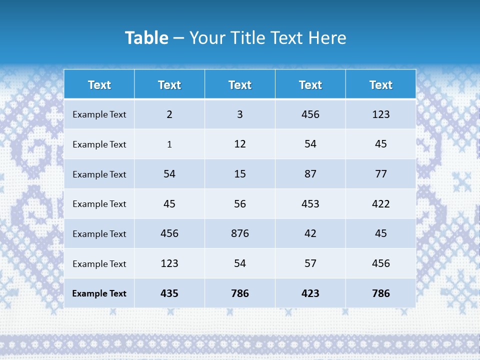 Traditional Conceptual Lappet PowerPoint Template