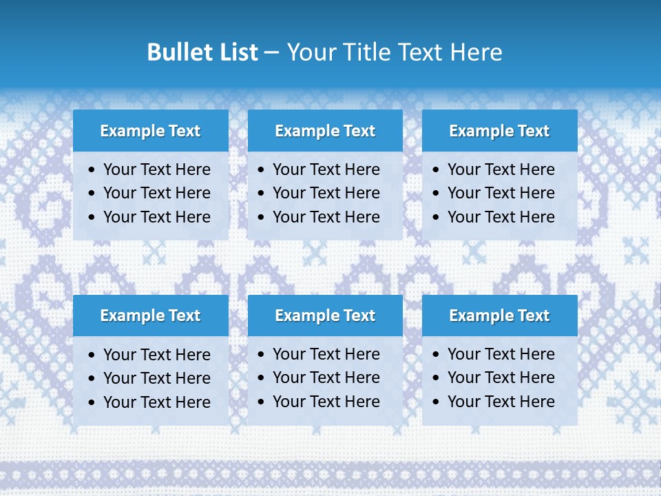 Traditional Conceptual Lappet PowerPoint Template