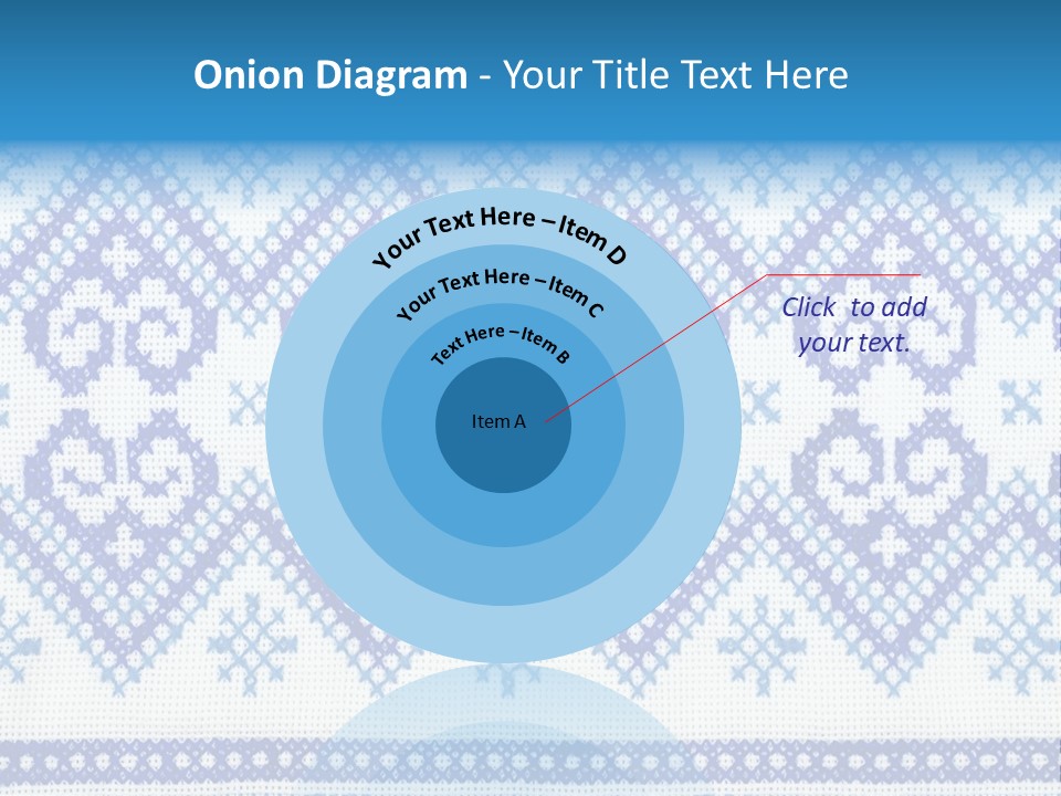 Traditional Conceptual Lappet PowerPoint Template