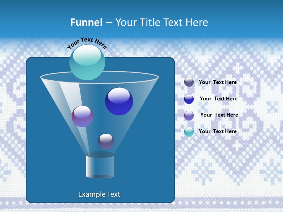 Traditional Conceptual Lappet PowerPoint Template