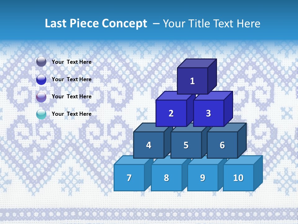 Traditional Conceptual Lappet PowerPoint Template