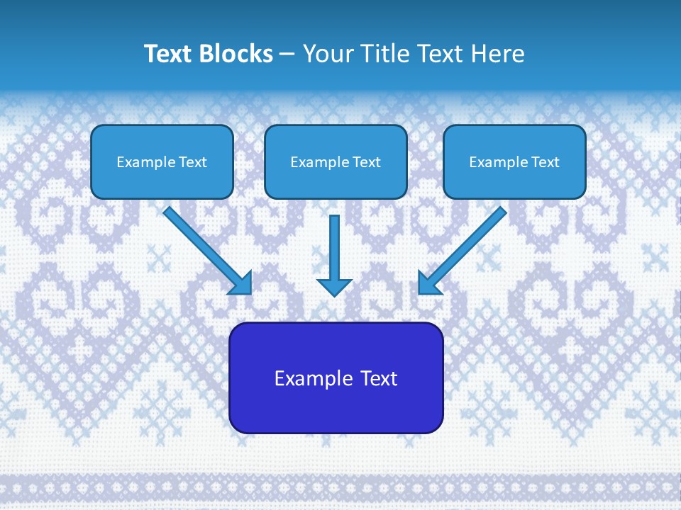 Traditional Conceptual Lappet PowerPoint Template