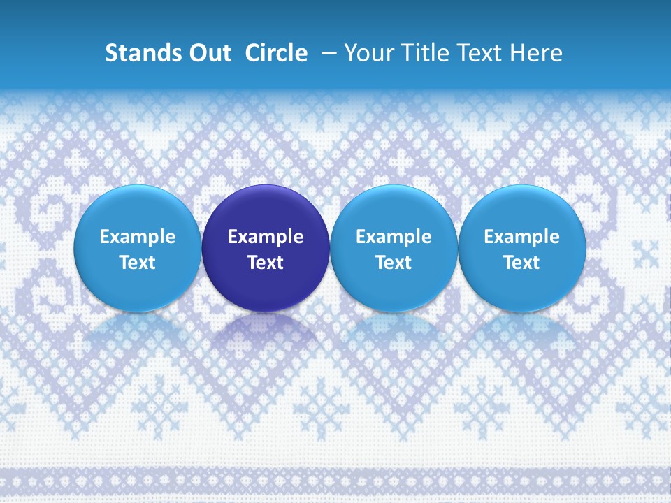 Traditional Conceptual Lappet PowerPoint Template