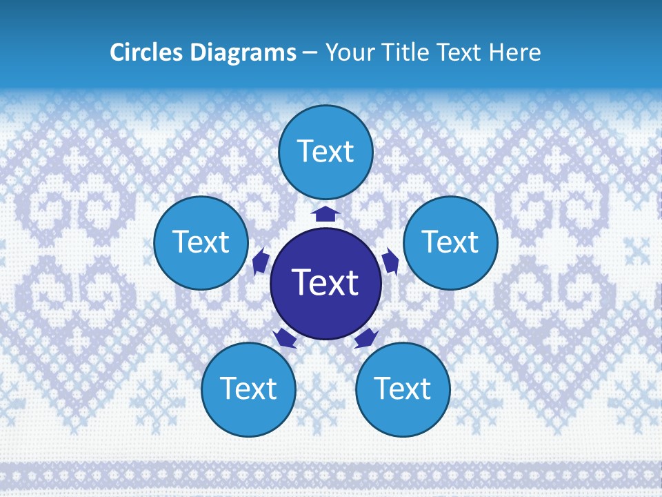 Traditional Conceptual Lappet PowerPoint Template