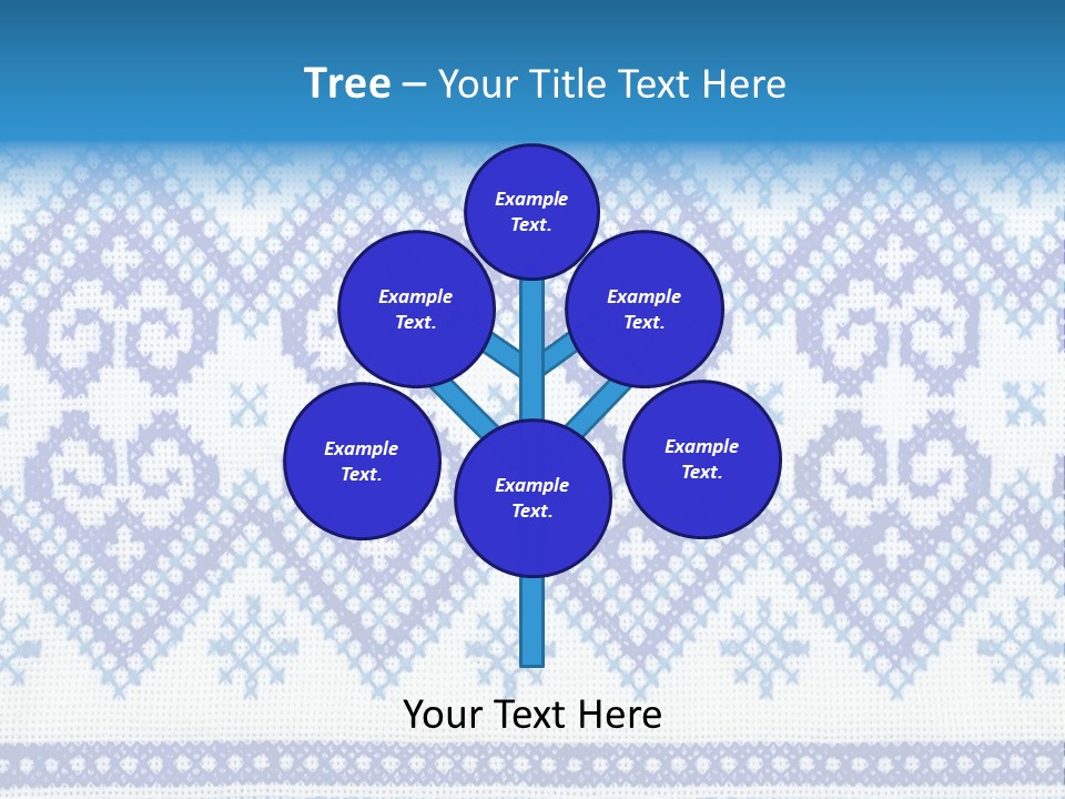 Traditional Conceptual Lappet PowerPoint Template