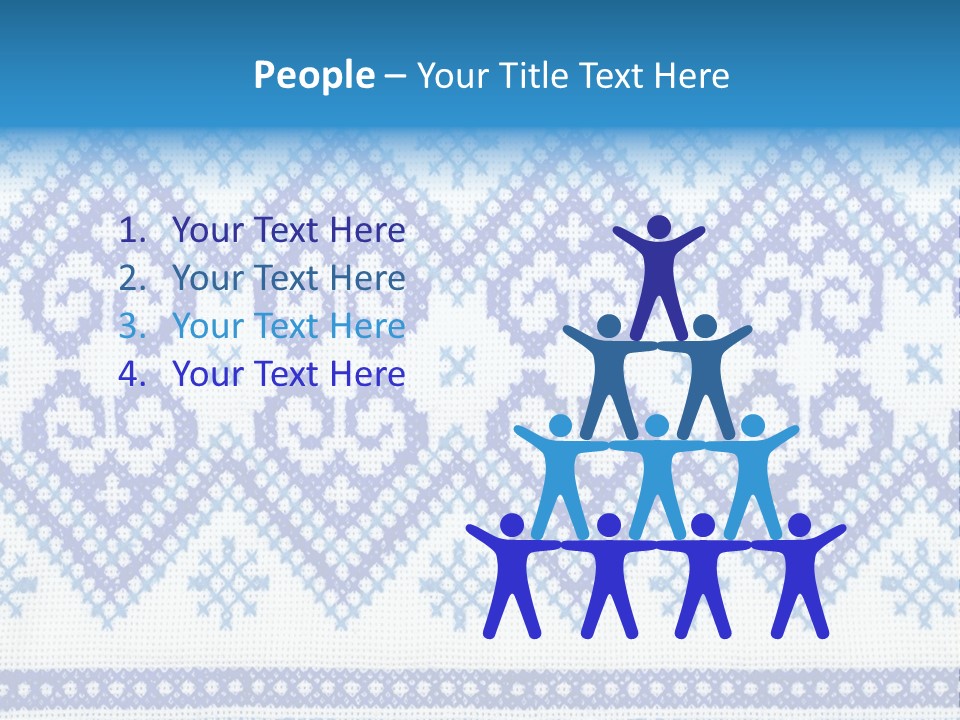 Traditional Conceptual Lappet PowerPoint Template