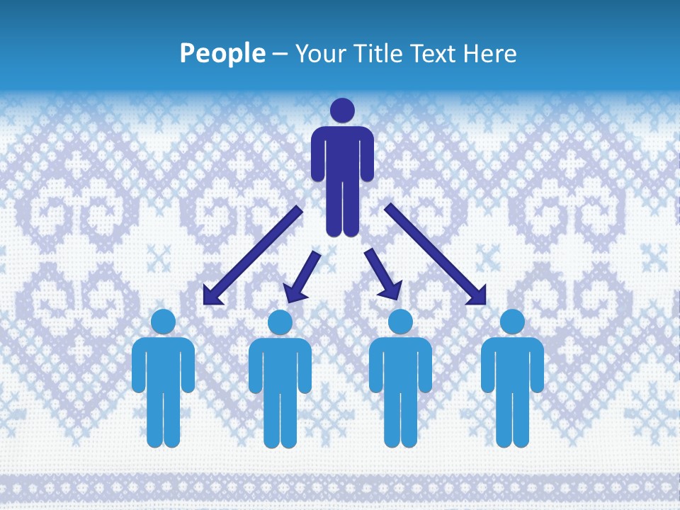 Traditional Conceptual Lappet PowerPoint Template