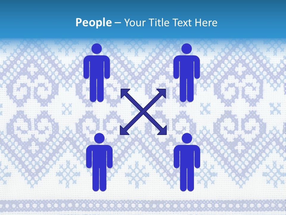 Traditional Conceptual Lappet PowerPoint Template