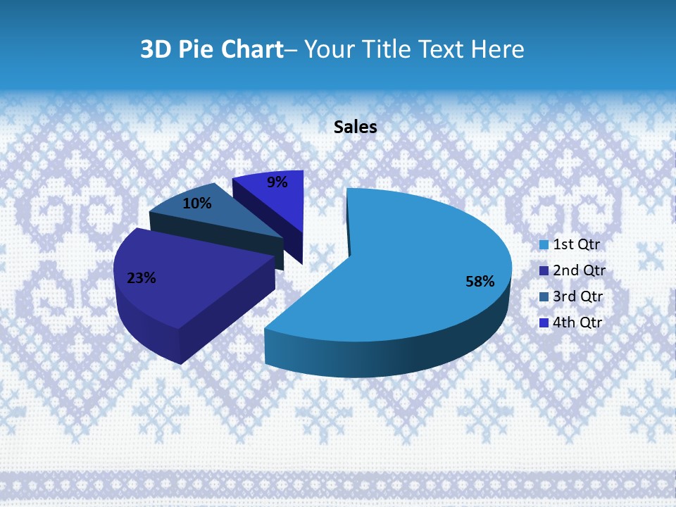 Traditional Conceptual Lappet PowerPoint Template