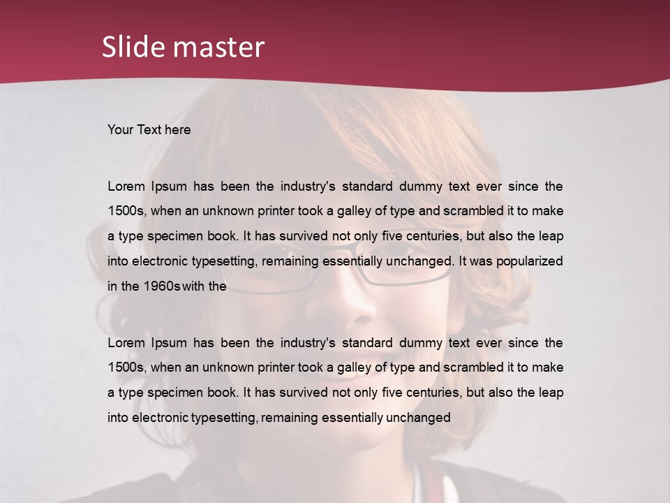 Joy Child Childhood PowerPoint Template