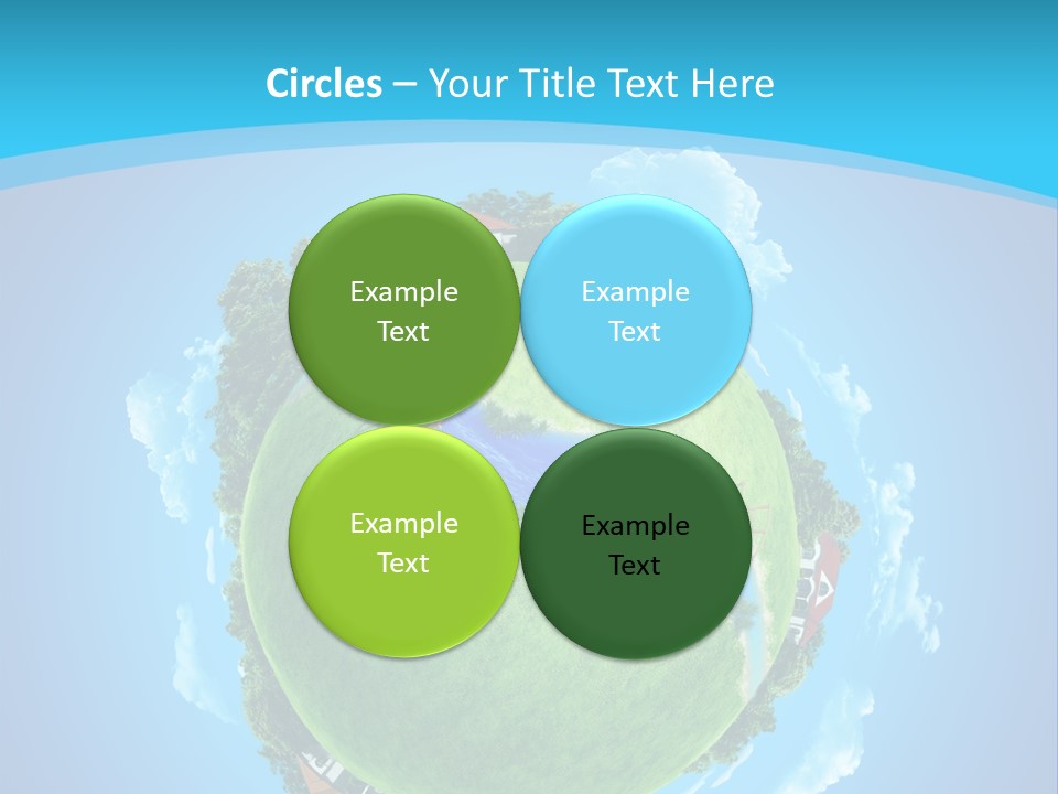 Ecology Farmstead Countryside PowerPoint Template