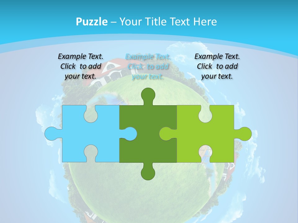 Ecology Farmstead Countryside PowerPoint Template