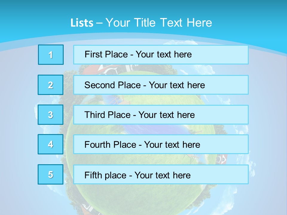 Ecology Farmstead Countryside PowerPoint Template
