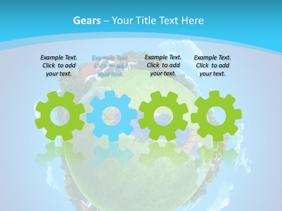 Ecology Farmstead Countryside PowerPoint Template