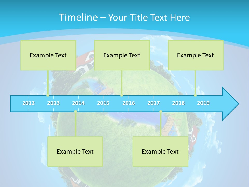 Ecology Farmstead Countryside PowerPoint Template