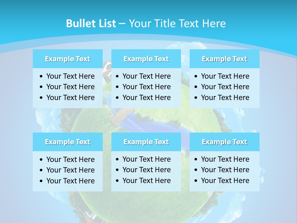 Ecology Farmstead Countryside PowerPoint Template