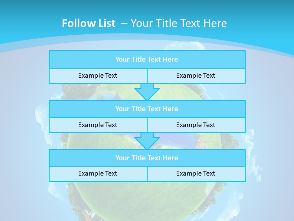 Ecology Farmstead Countryside PowerPoint Template