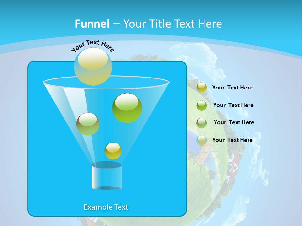 Ecology Farmstead Countryside PowerPoint Template