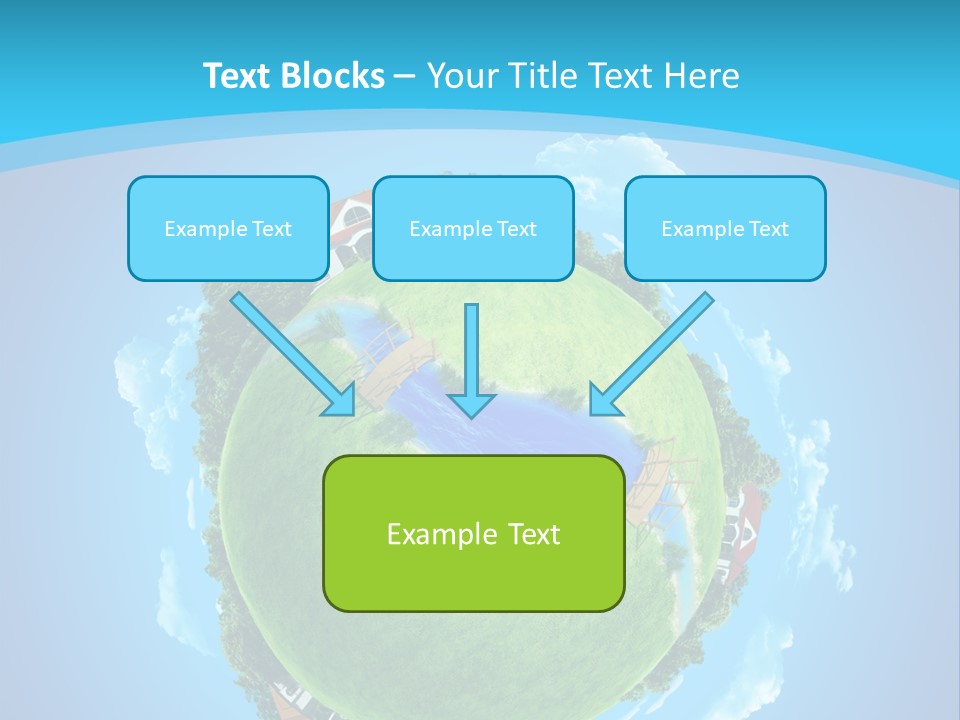 Ecology Farmstead Countryside PowerPoint Template