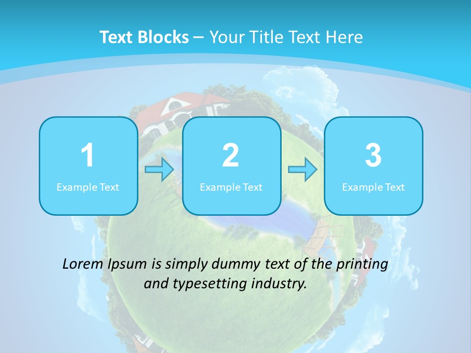 Ecology Farmstead Countryside PowerPoint Template
