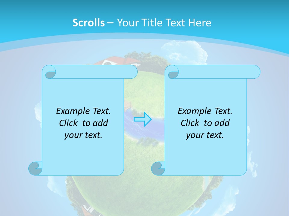 Ecology Farmstead Countryside PowerPoint Template