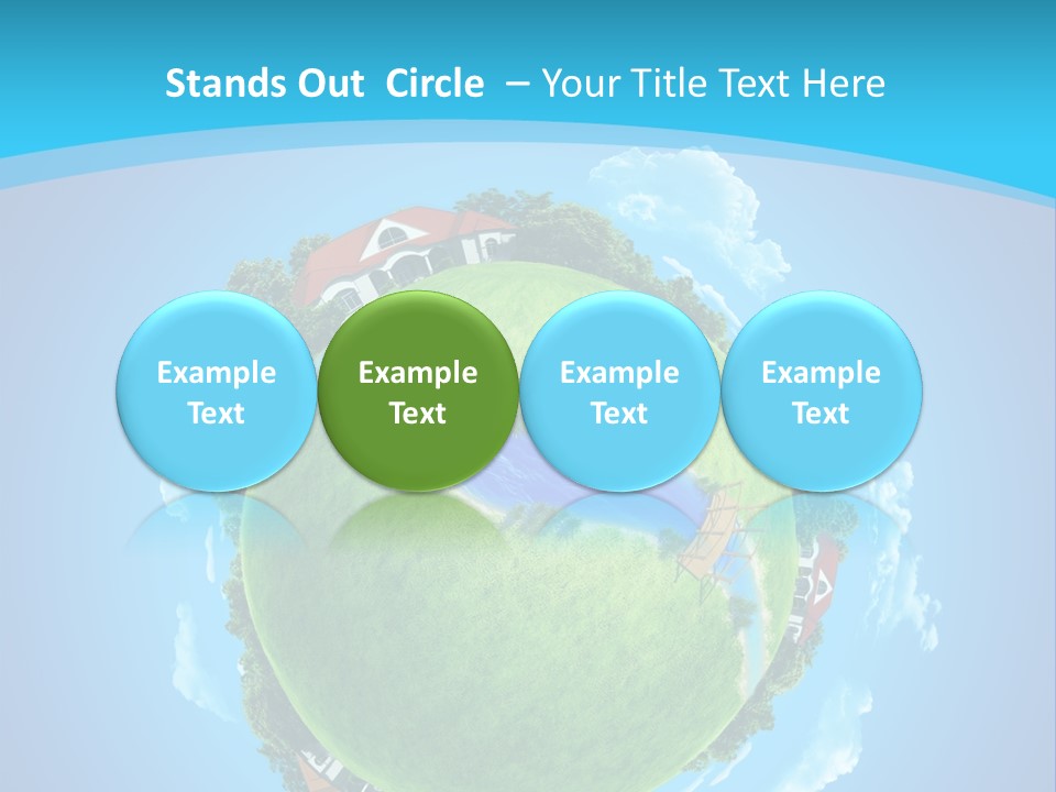 Ecology Farmstead Countryside PowerPoint Template