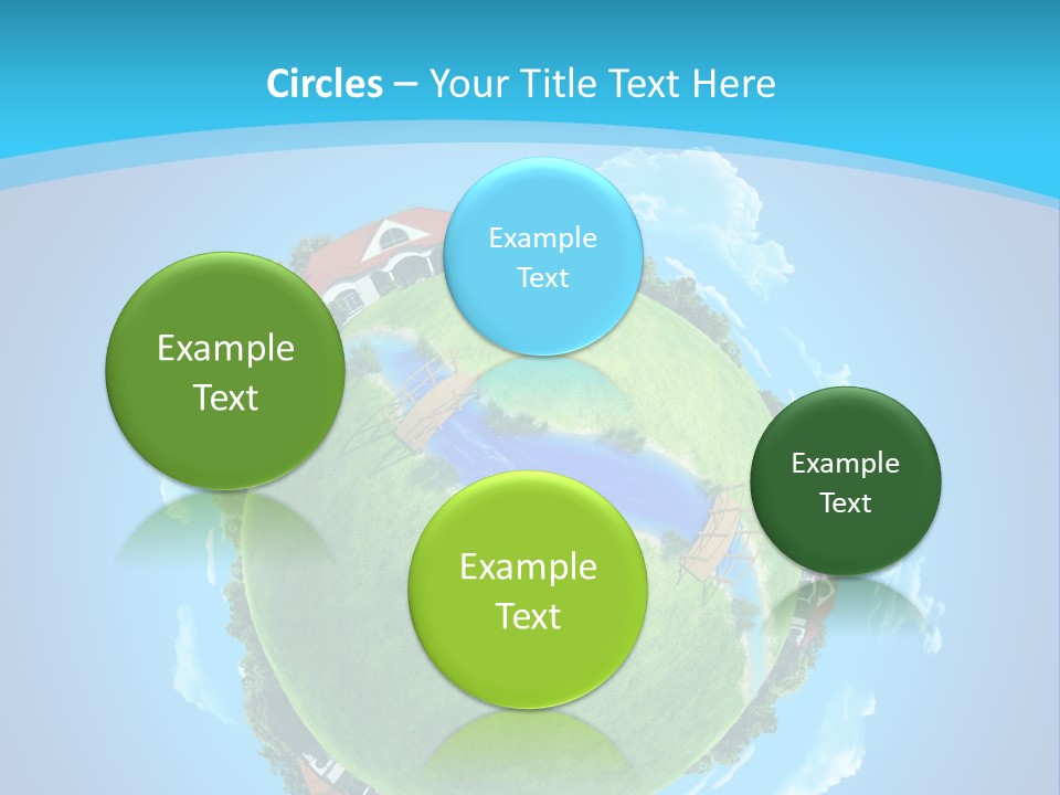 Ecology Farmstead Countryside PowerPoint Template