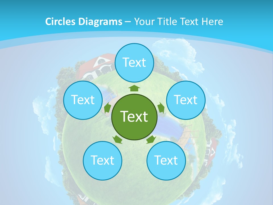 Ecology Farmstead Countryside PowerPoint Template