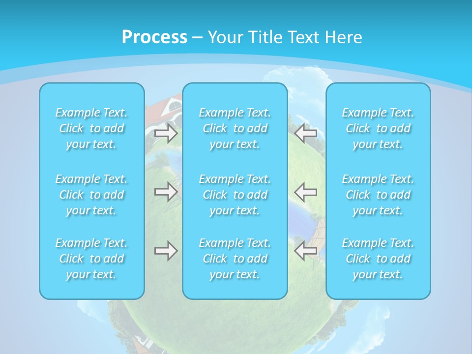 Ecology Farmstead Countryside PowerPoint Template