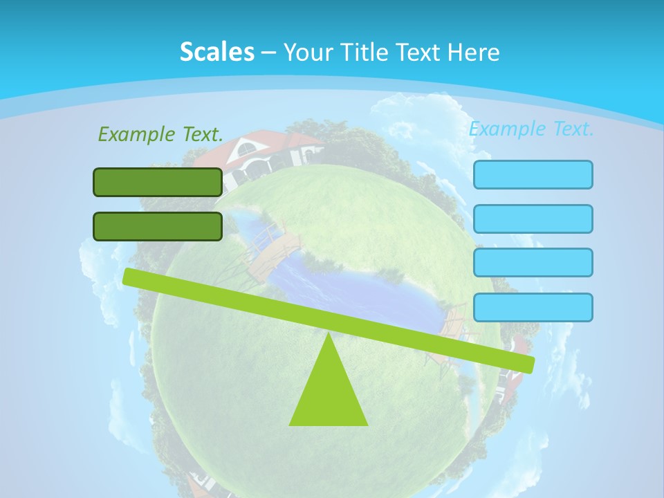 Ecology Farmstead Countryside PowerPoint Template