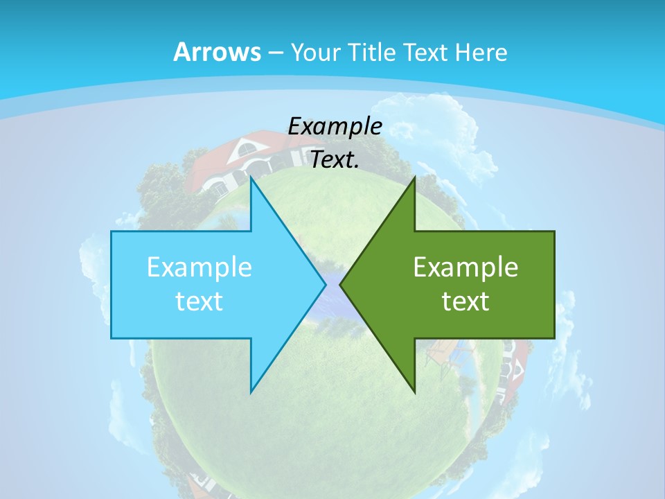 Ecology Farmstead Countryside PowerPoint Template