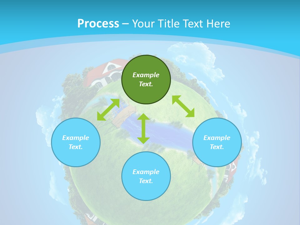 Ecology Farmstead Countryside PowerPoint Template