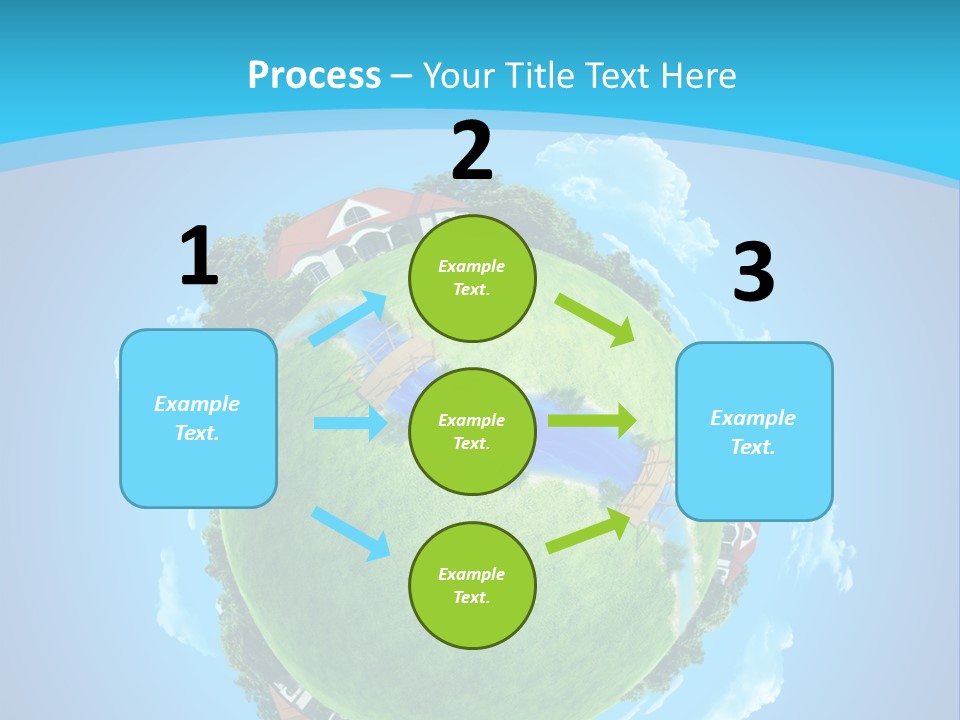 Ecology Farmstead Countryside PowerPoint Template