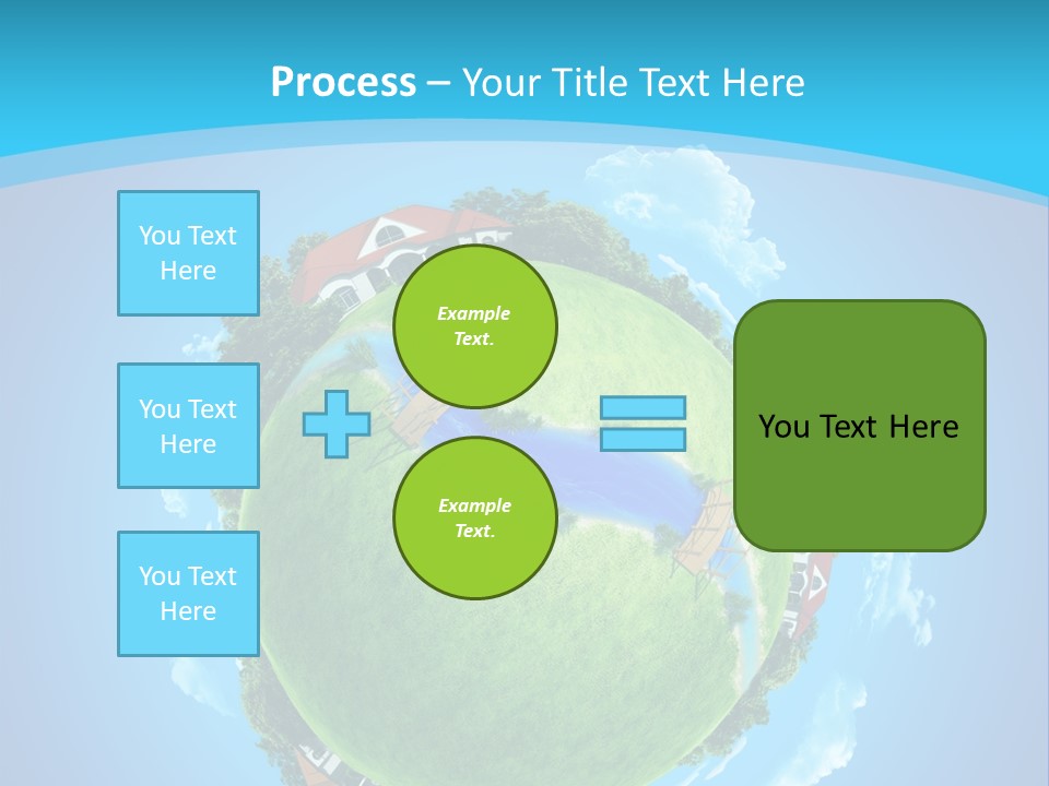 Ecology Farmstead Countryside PowerPoint Template