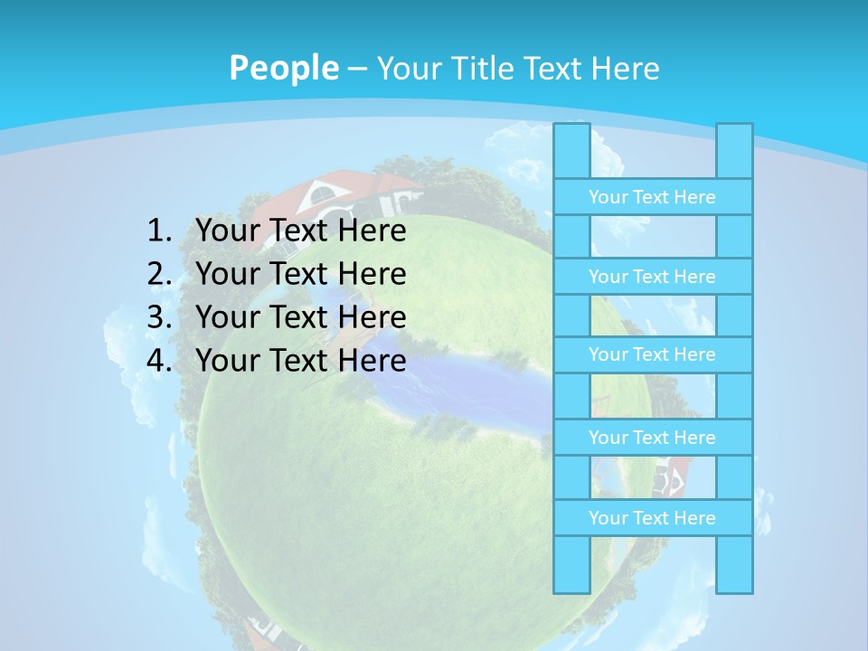 Ecology Farmstead Countryside PowerPoint Template